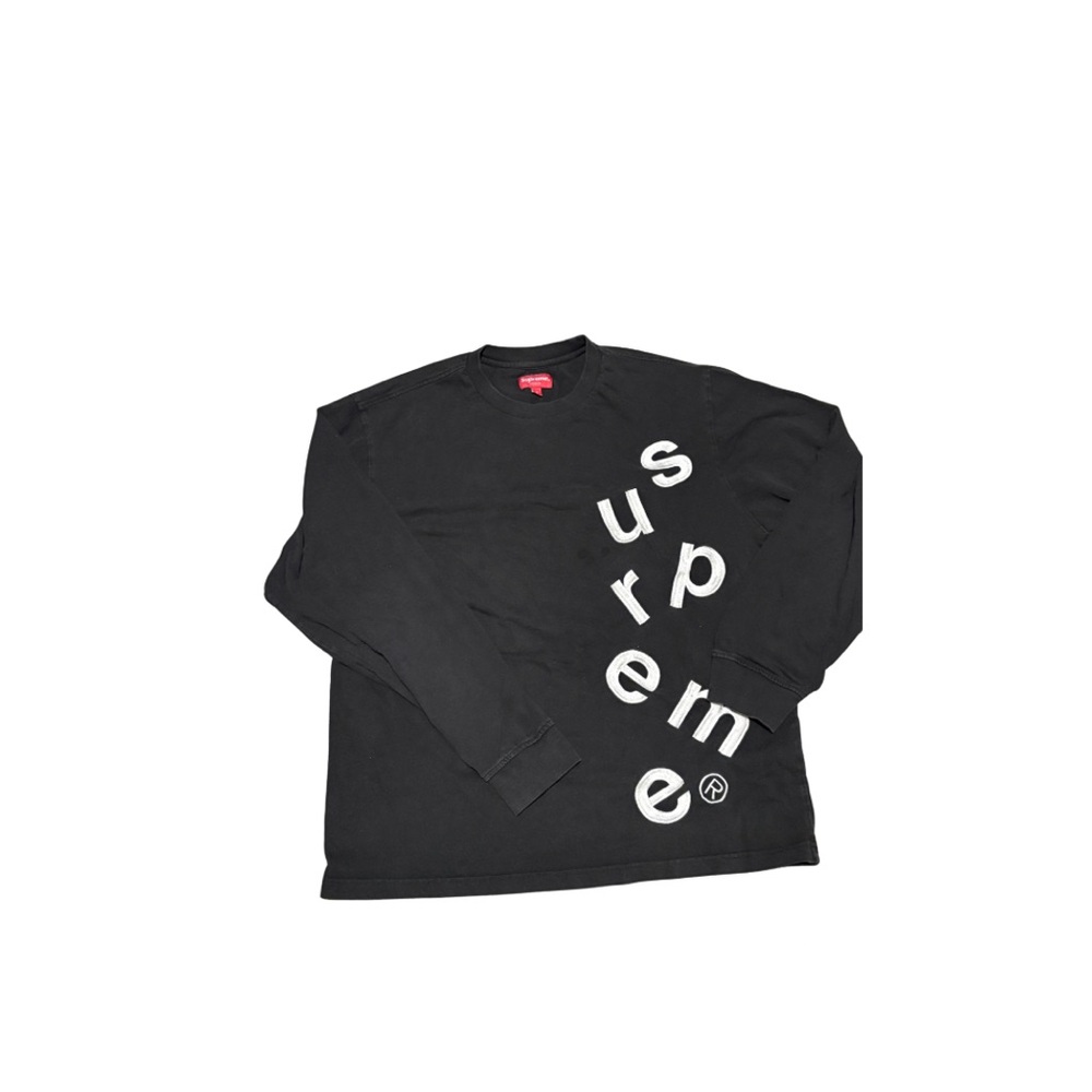 Supreme Black Cotton Tee